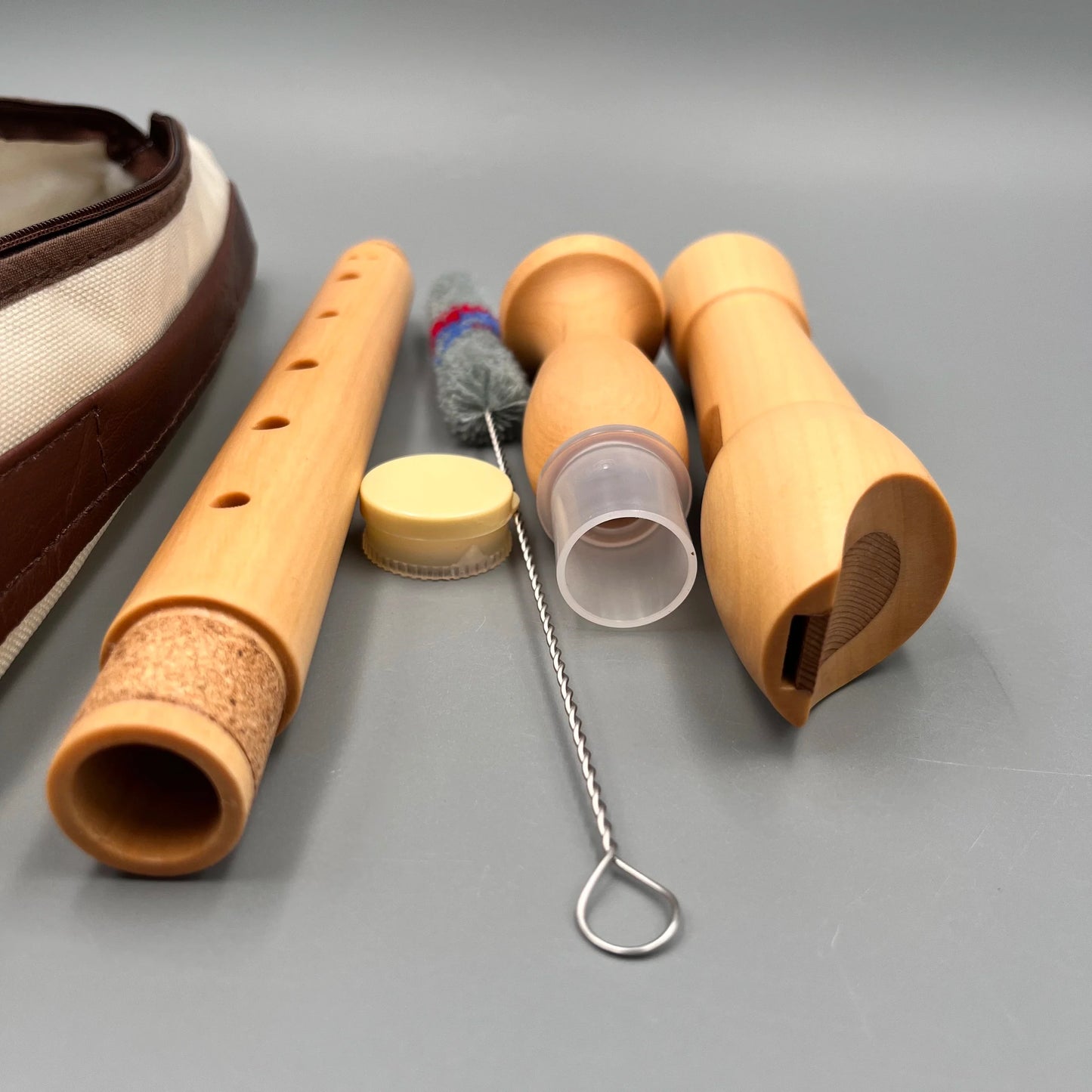 Professional Alto Recorder 8-Hole German/British Style Removable Woodwind Instrument for Beginners & Performers