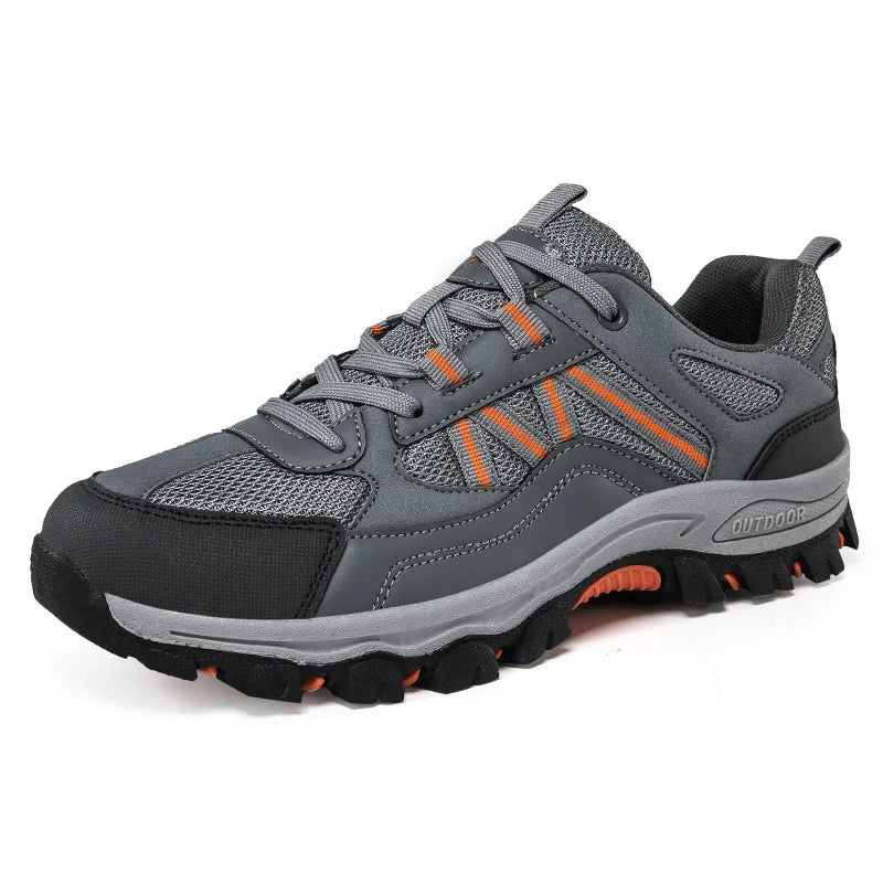Men's Anti-Slip Hiking Shoes – Breathable Trekking Footwear, Outdoor Climbing & Travel Comfort, Lightweight Grip