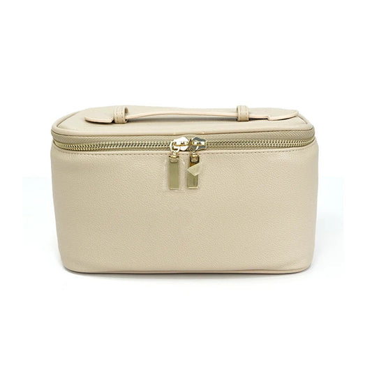 Large Capacity PU Makeup Bag – Portable Waterproof Toiletry Organizer for Travel & Lifestyle Use