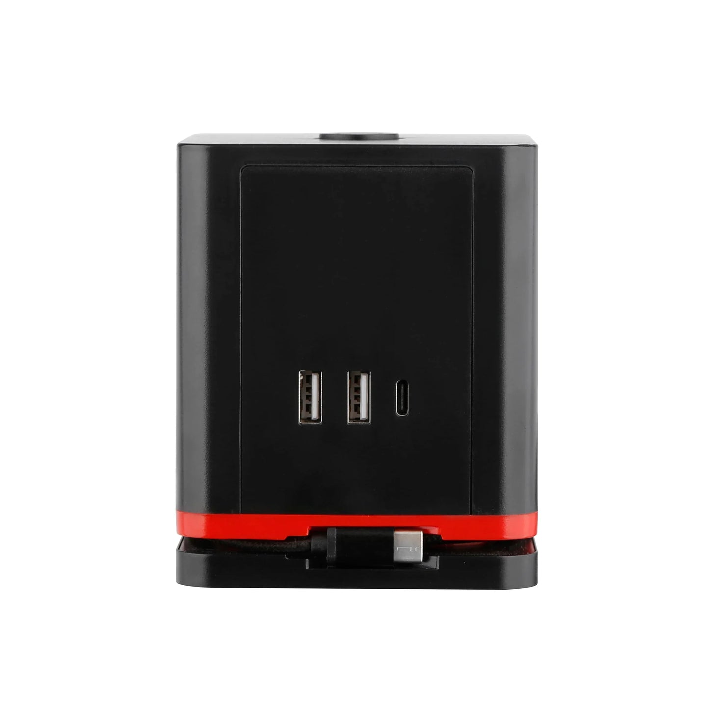 Avichic™ 16A Cube Power Strip – 3 AC Outlets with USB-A & Type-C Charging Ports, Desktop Socket for Home & Office Use