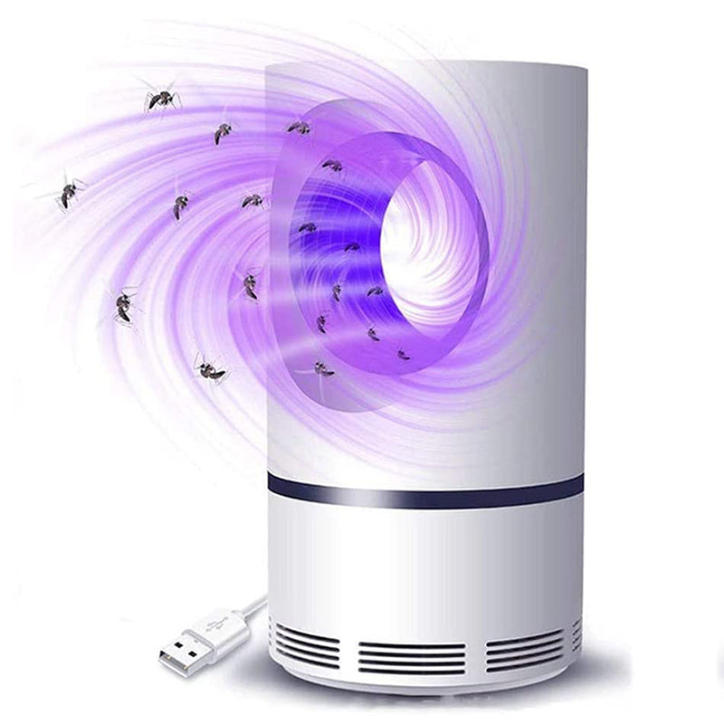 UV Mosquito Trap with Silent Operation - Non-Toxic Indoor & Outdoor Pest Control