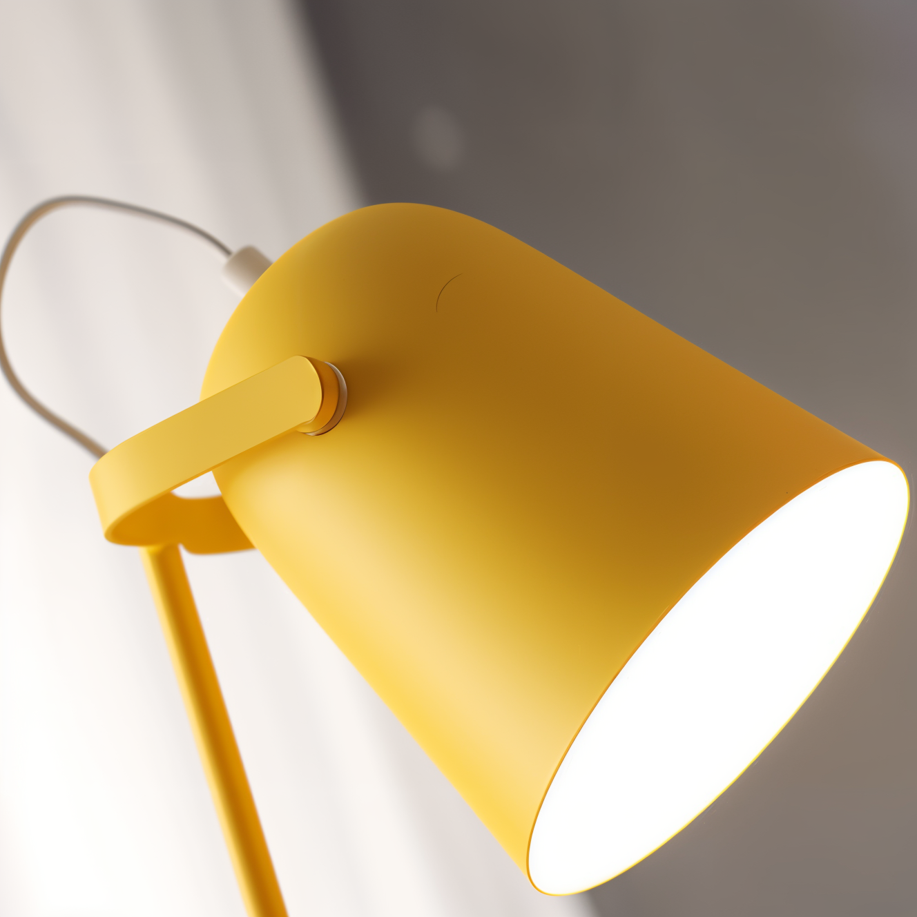 Adjustable Nordic Table Lamp – Stylish Desk Light with Rotating Head