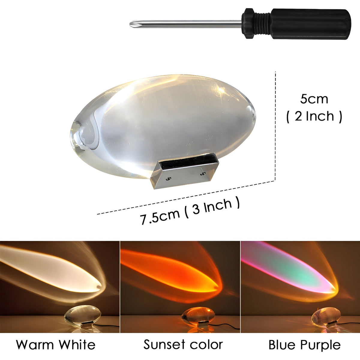 Sky Crystal Prism Projection Light