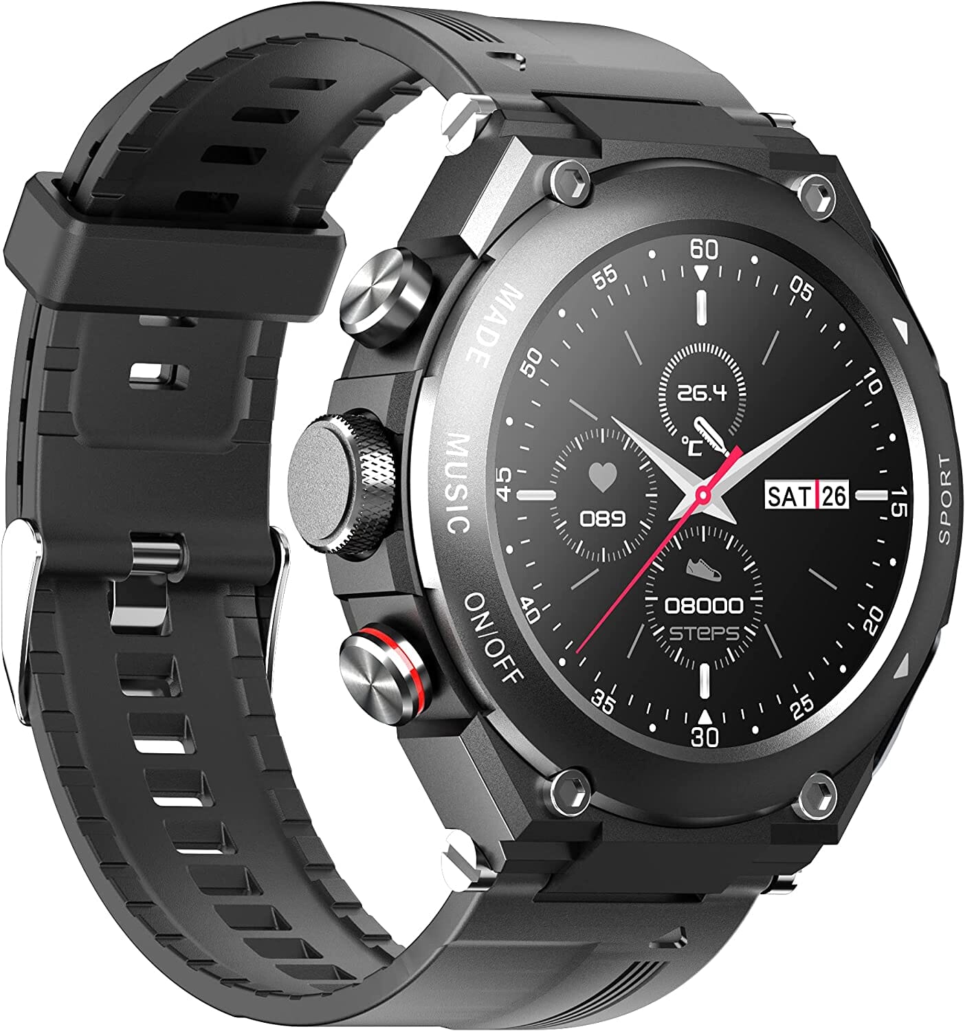 TrailBlazer™ Pro Smartwatch w/ Earbuds