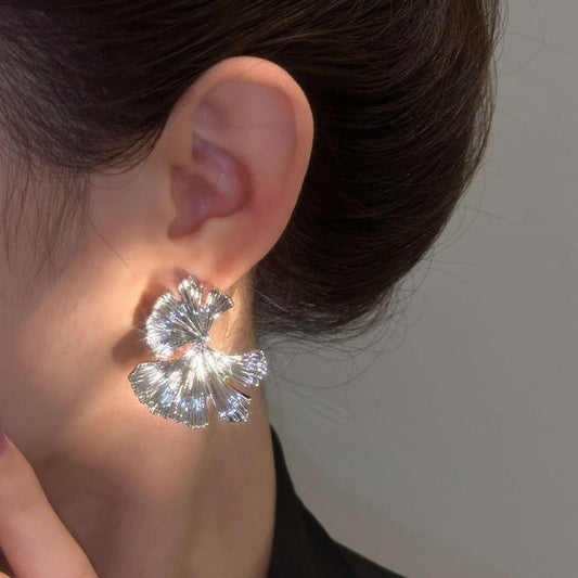 Liquid Flower Earrings