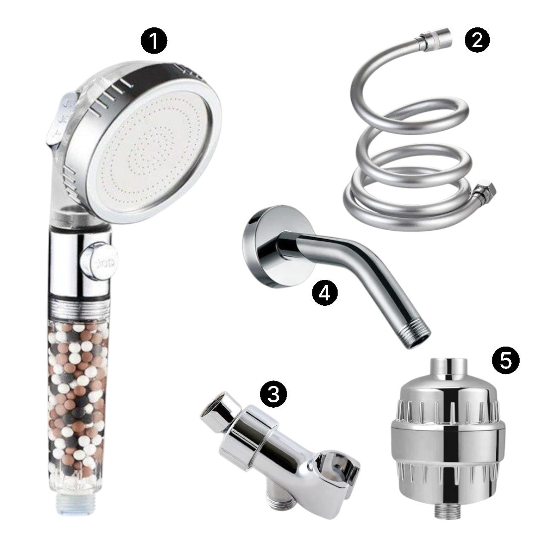 Showerhead – Experience Purified, High-Pressure Showers with Gemstone Therapy