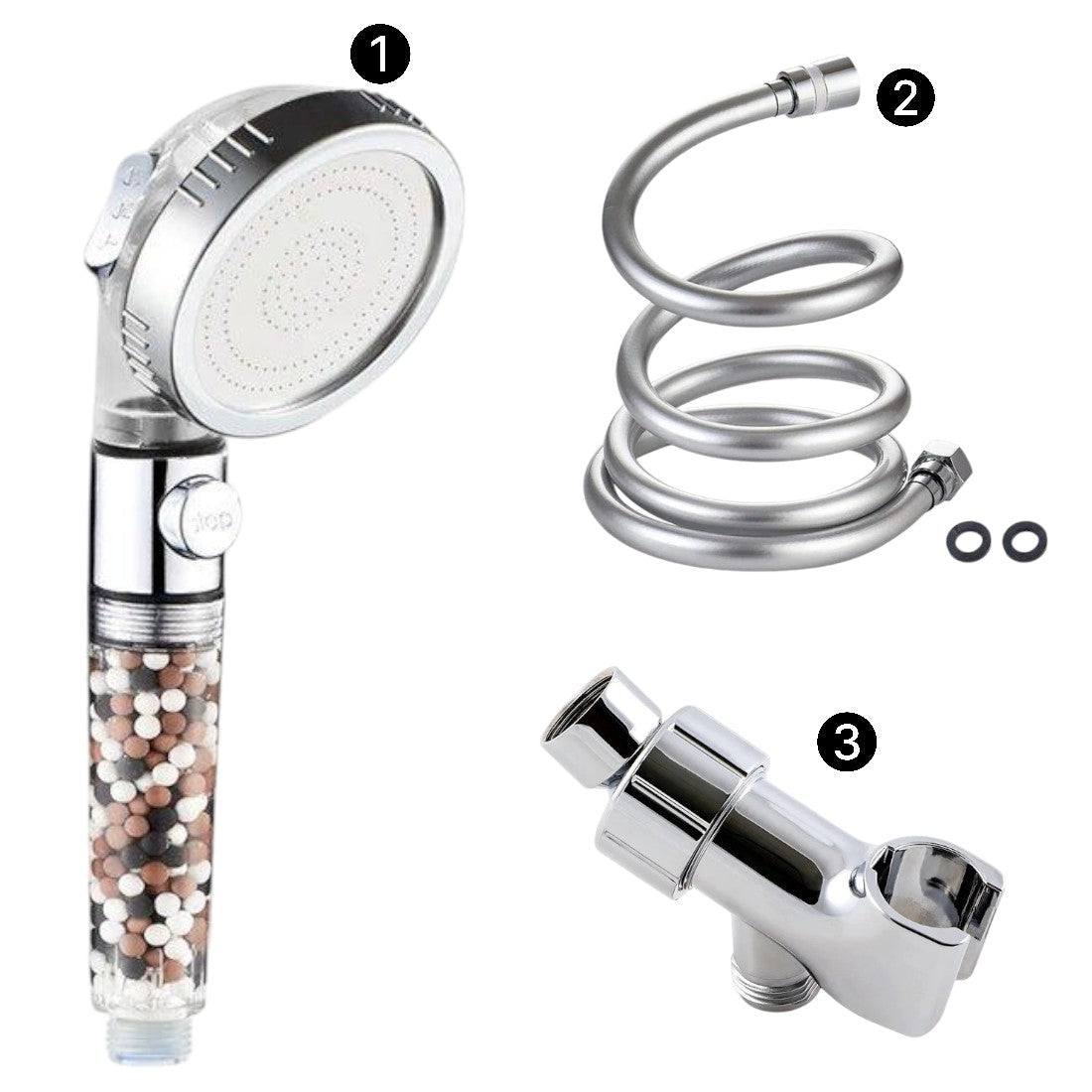 Showerhead – Experience Purified, High-Pressure Showers with Gemstone Therapy