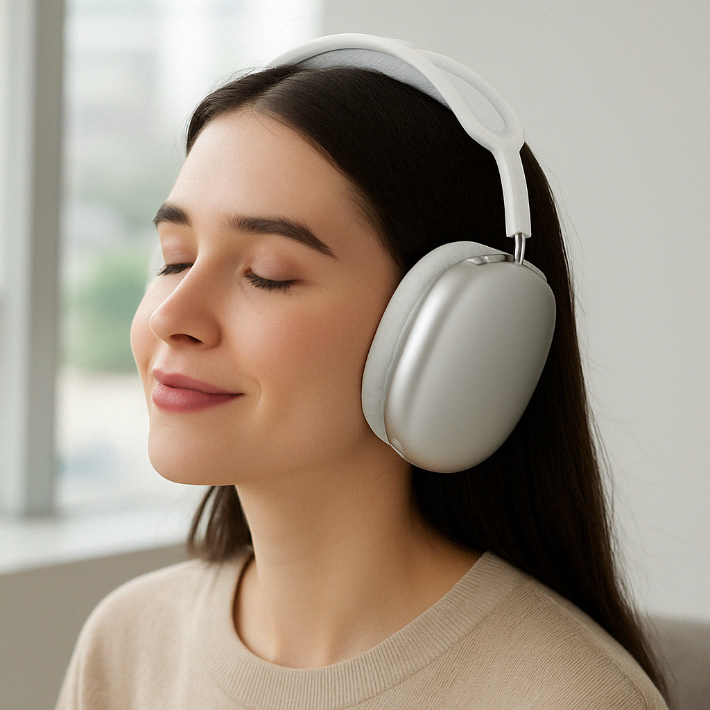 Wireless Noise Cancelling Over Ear Headphones