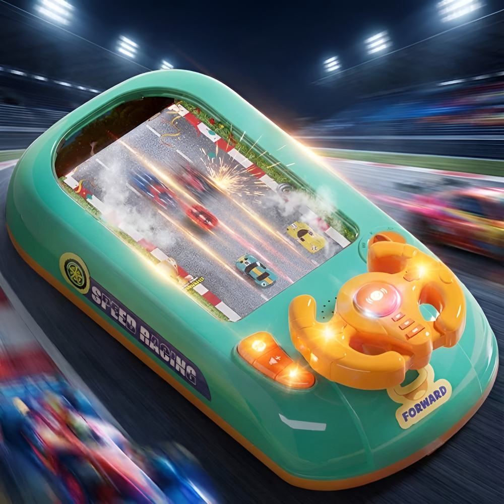 Interactive Car Racing Game Set Electronic Toy