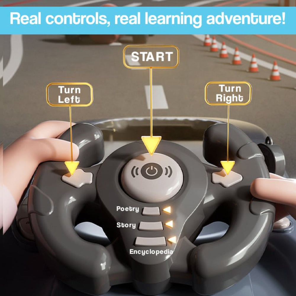 Interactive Car Racing Game Set Electronic Toy