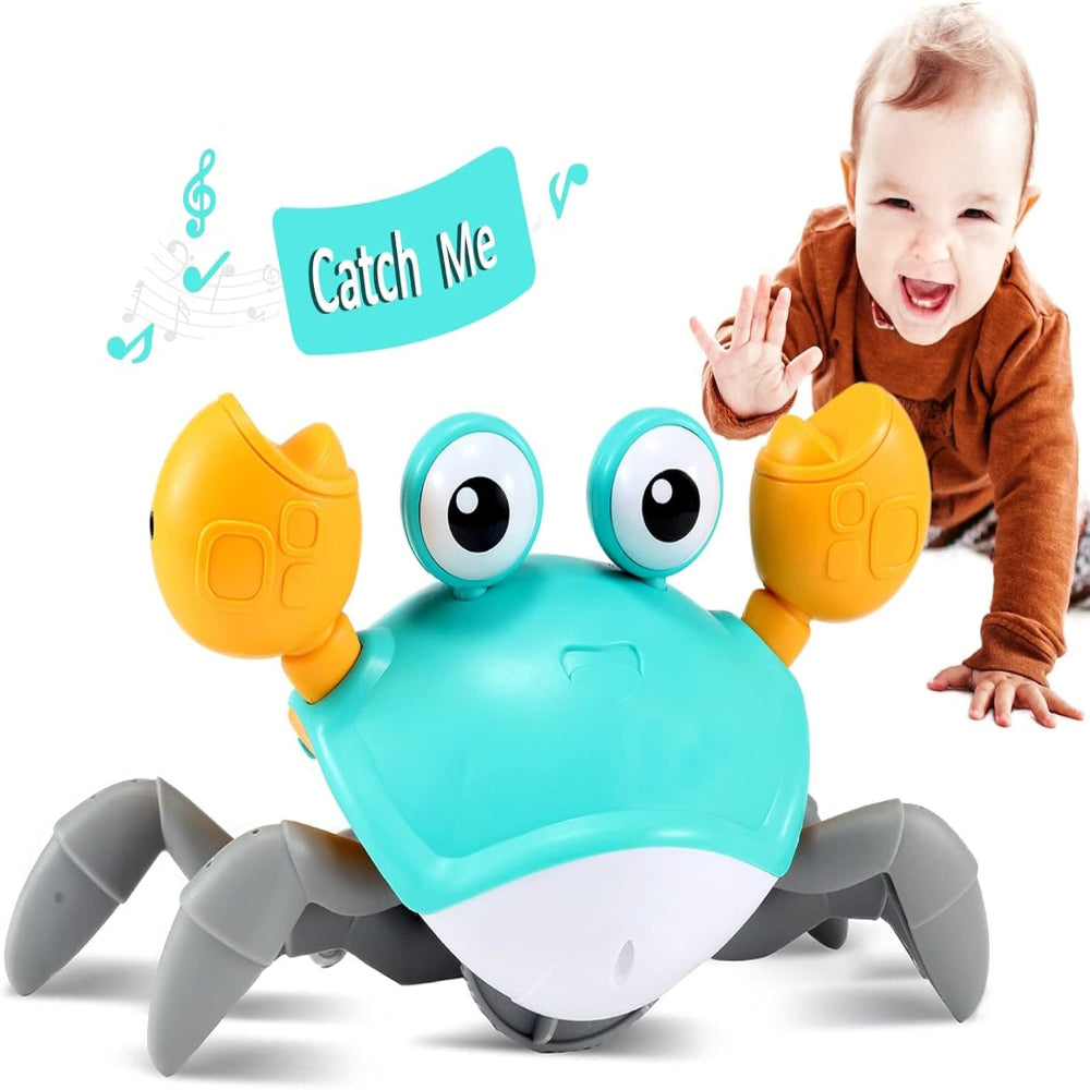Crawling Crab Baby Toy Interactive Musical Light Up