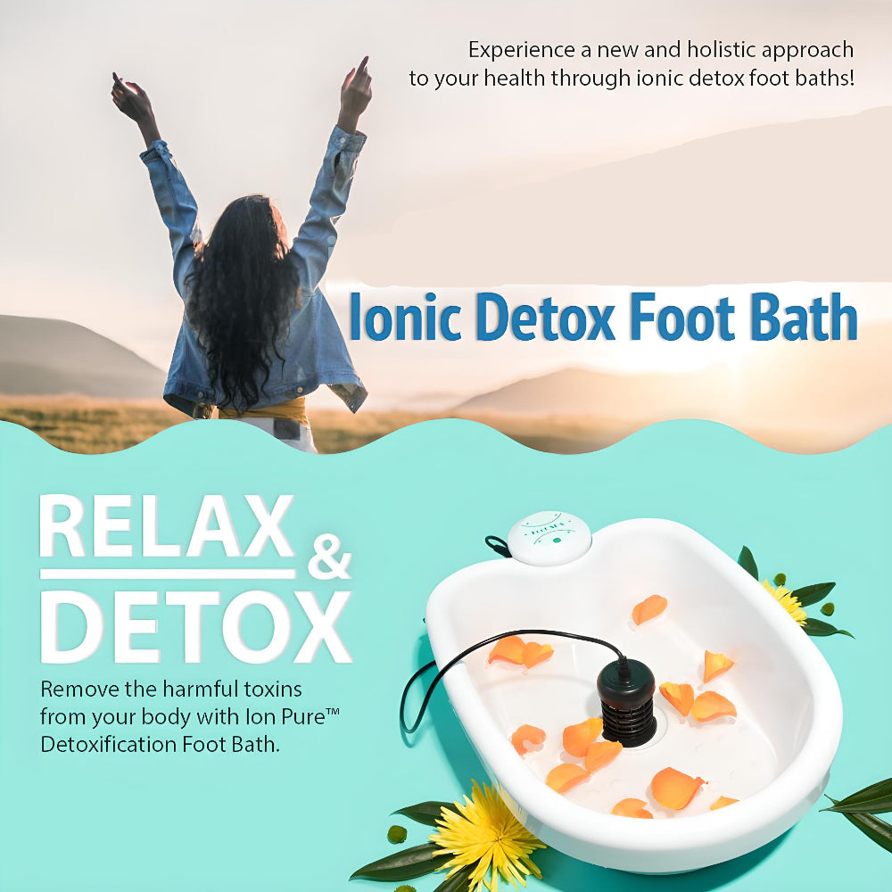 Ionic Foot Bath Detox Machine Health Wellness