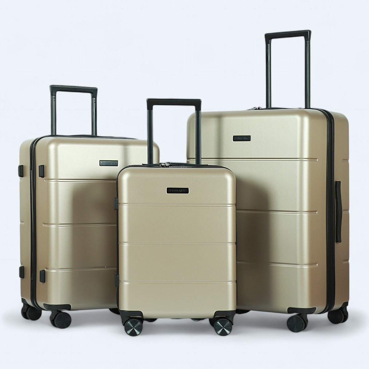 3-Piece Hardshell Luggage Set – Atlas Explorer