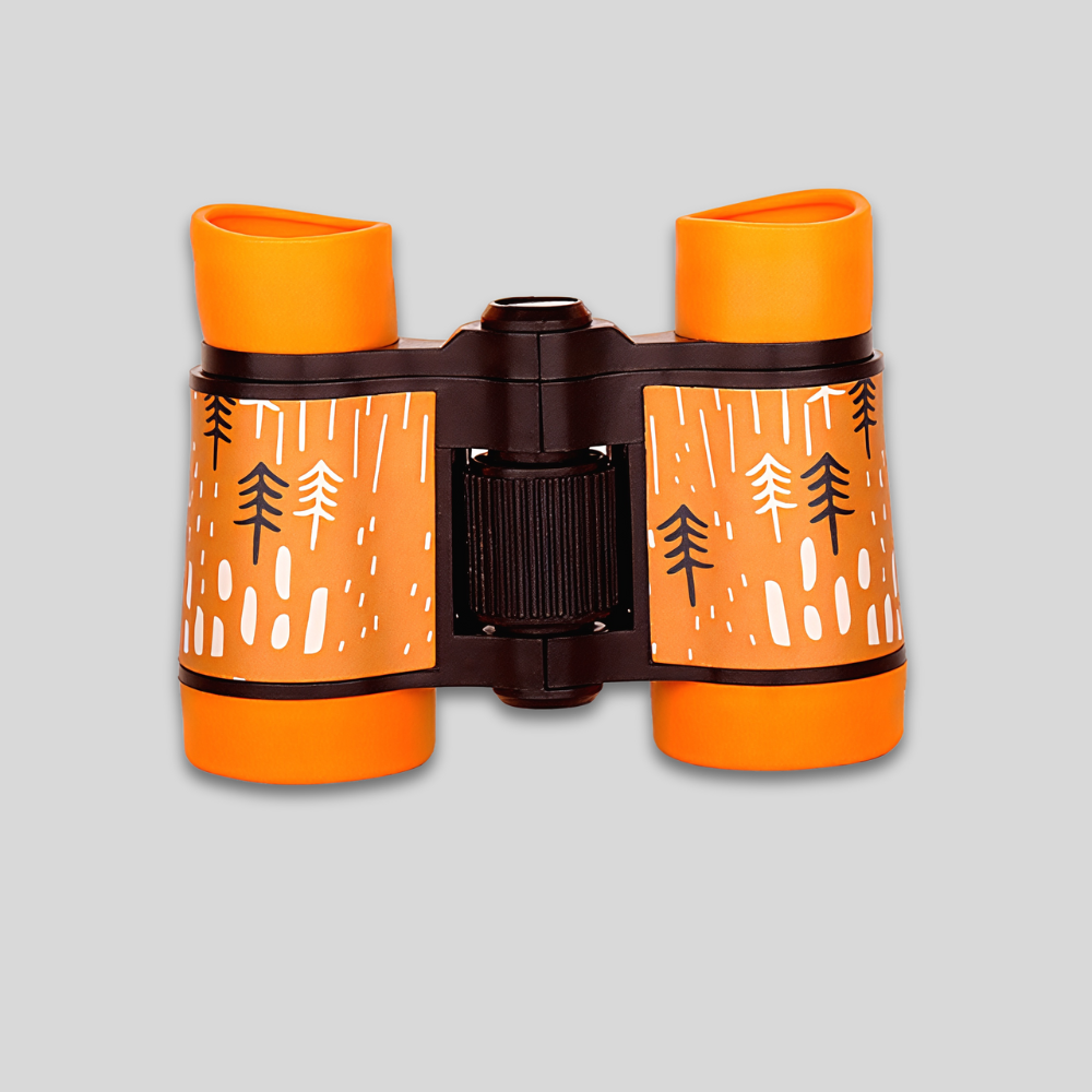 Kids Binoculars Compact Outdoor Adventure Toy Lightweight Rubber Grip