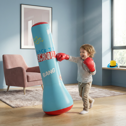 Kids Inflatable Punch Bag Water Base Toy