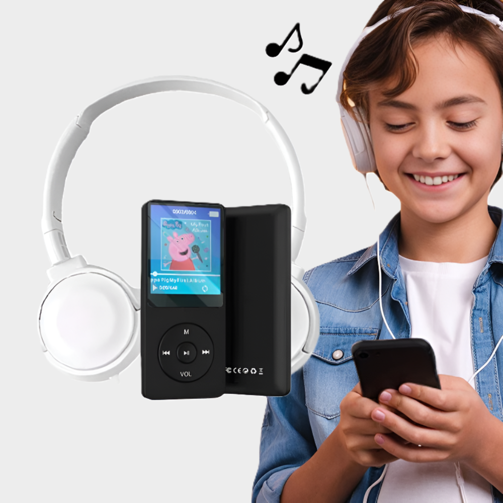Kids MP3 Player Headset Digital Music Player