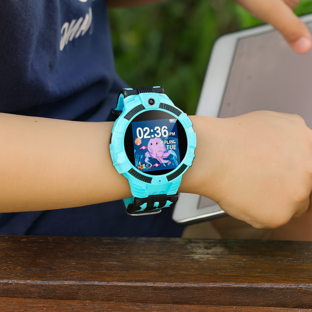 Kids Smart Watch Touchscreen Camera USB Rechargeable Battery