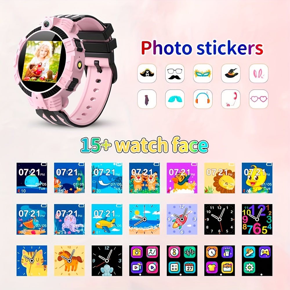 Kids Smart Watch Touchscreen Camera USB Rechargeable Battery