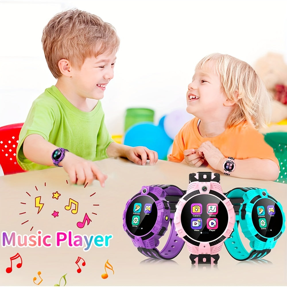 Kids Smart Watch Touchscreen Camera USB Rechargeable Battery