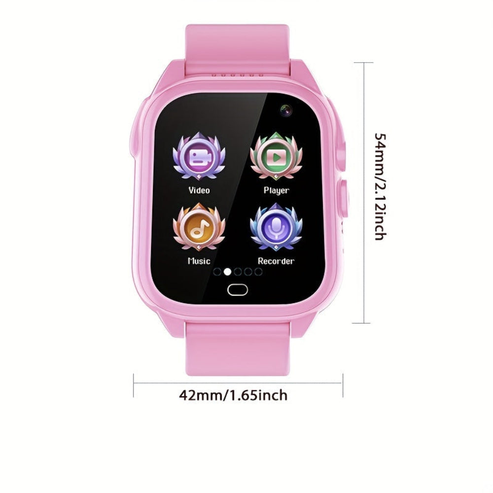 Kids Smart Watch Touchscreen Fitness Tracker USB Rechargeable