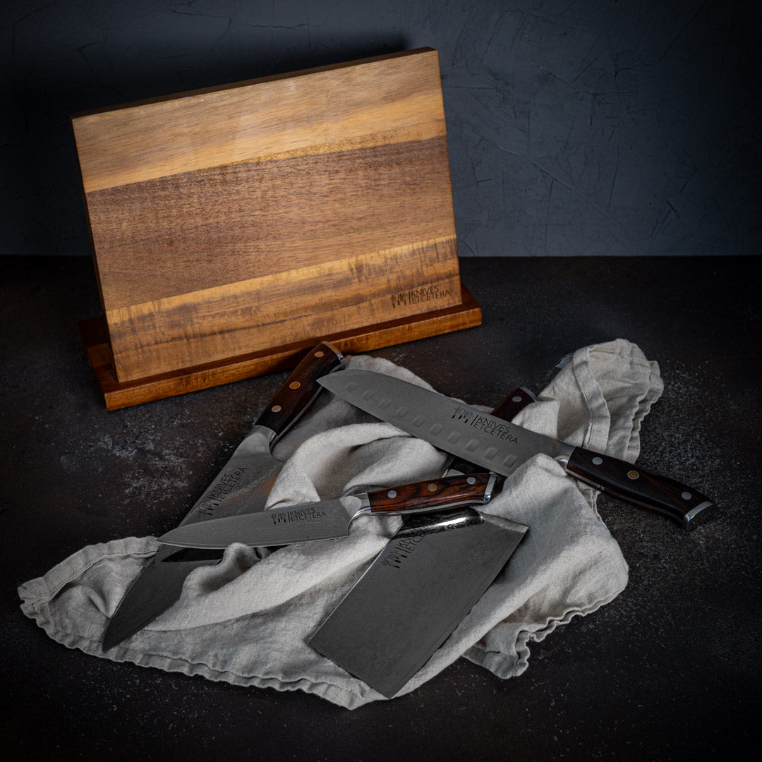 Complete Damascus Knife Set