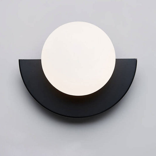 LED Indoor Light Fixture Wall Sconce Modern Glass Globe