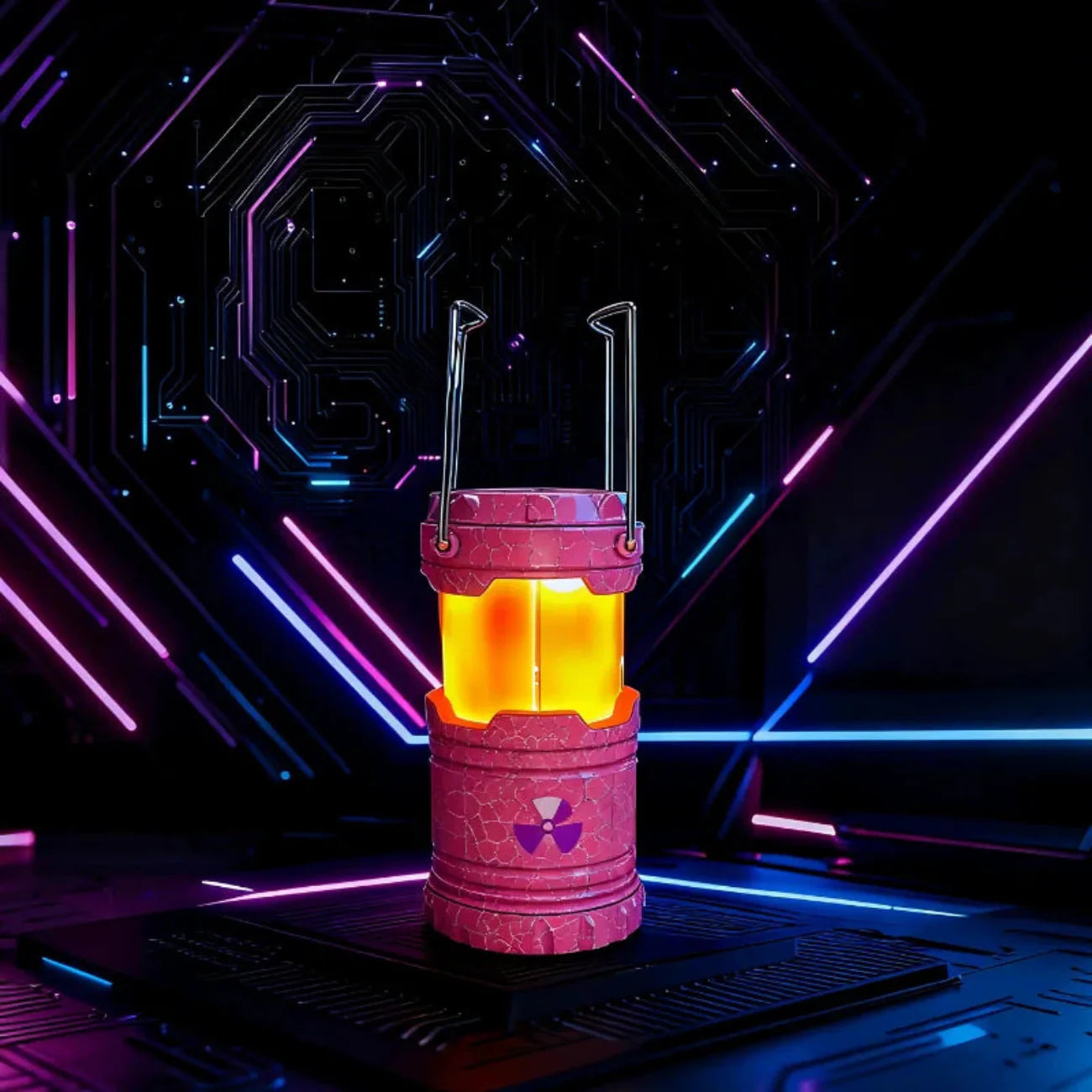 LED Portable Lantern Decorative Glow Sci Fi Theme