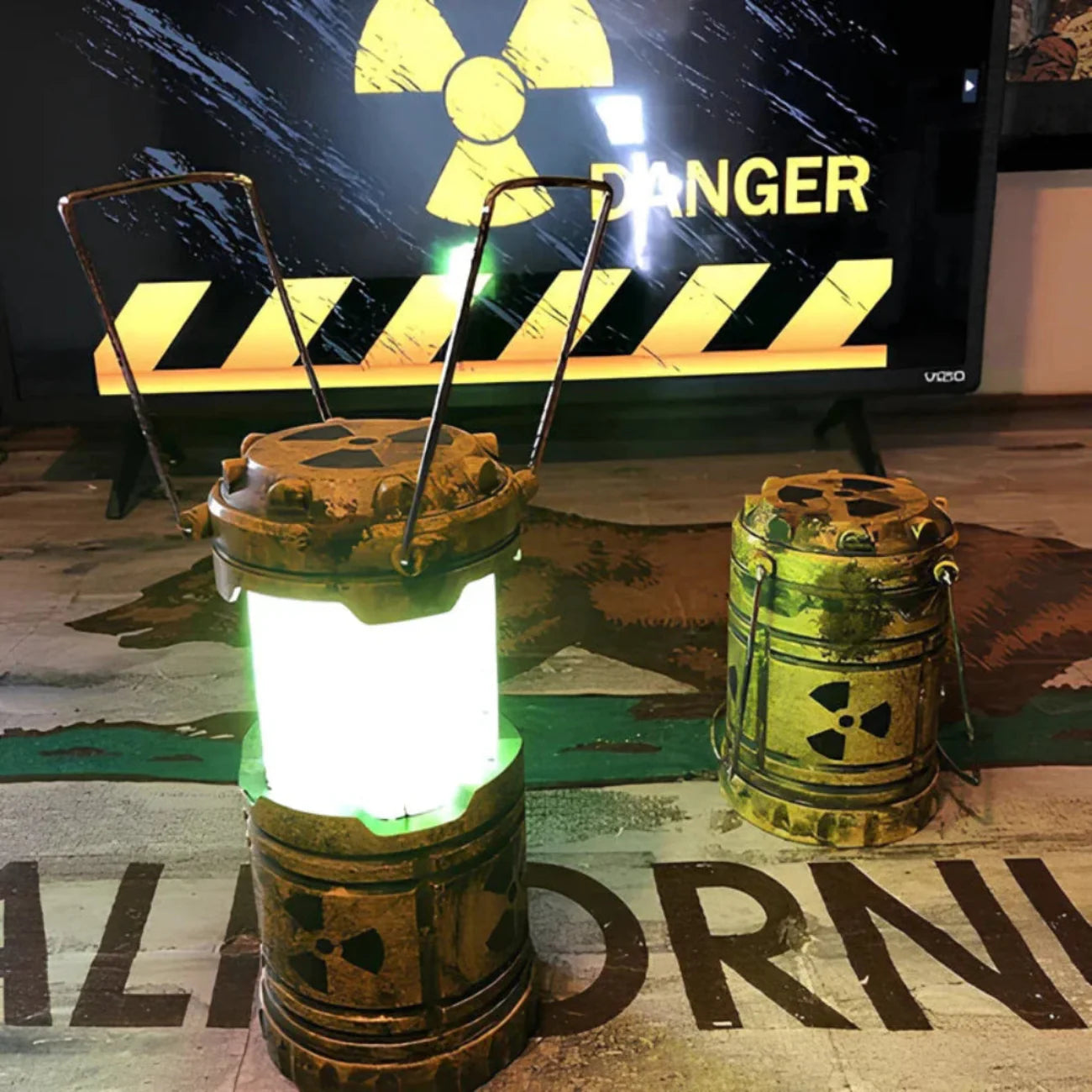 LED Portable Lantern Decorative Glow Sci Fi Theme