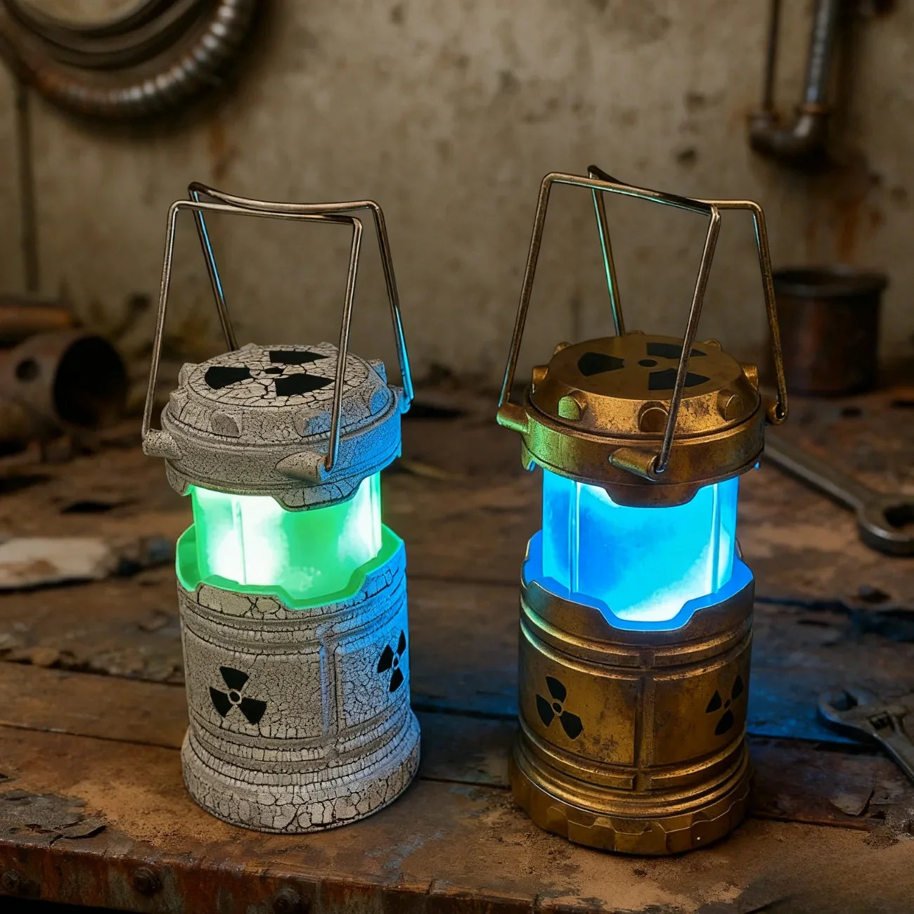 LED Portable Lantern Decorative Glow Sci Fi Theme