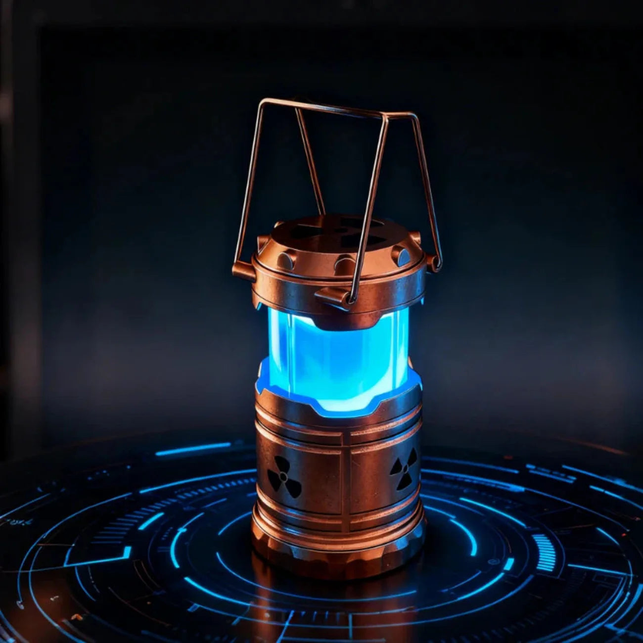 LED Portable Lantern Decorative Glow Sci Fi Theme
