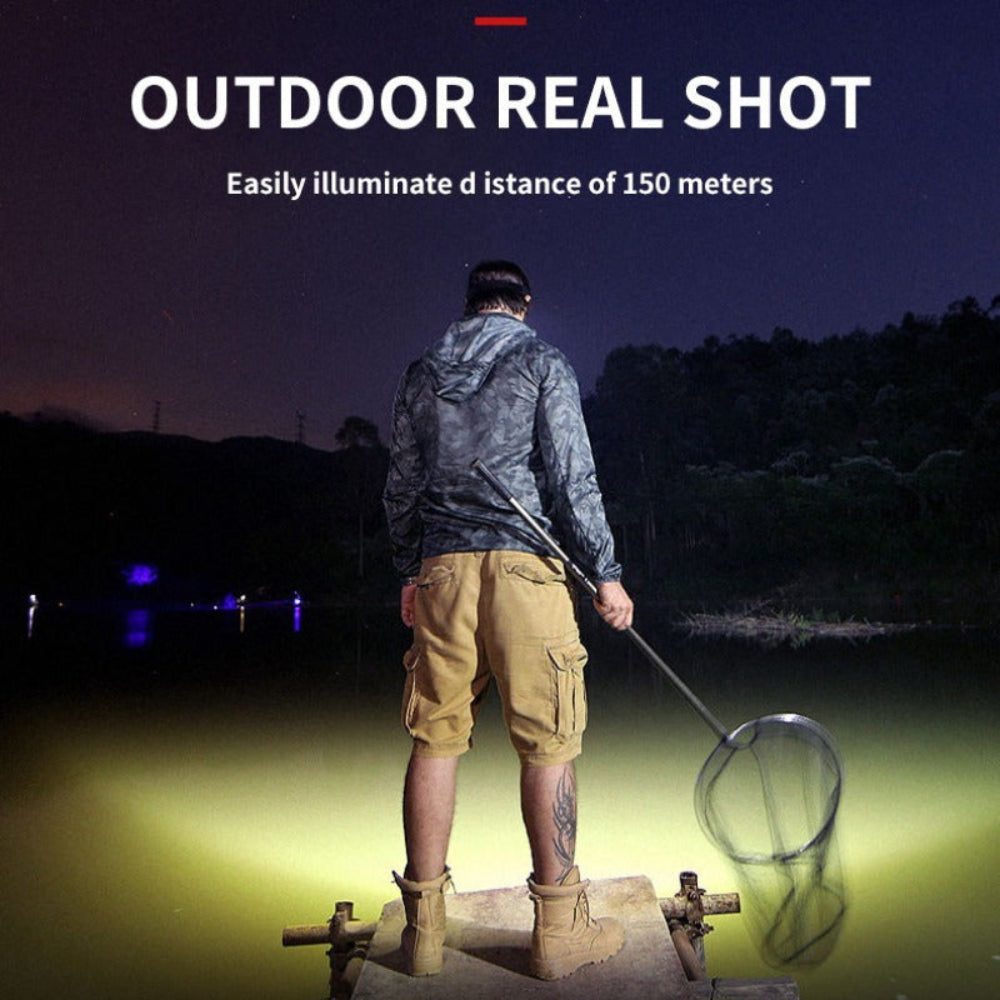 LED Rechargeable Hunting Gear Head Torch