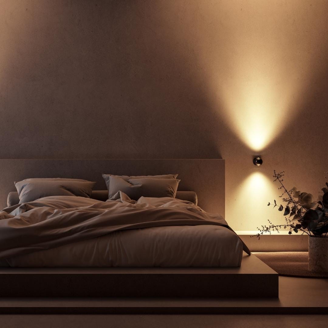 LED Wall Light Chrome Modern Spot Lamp