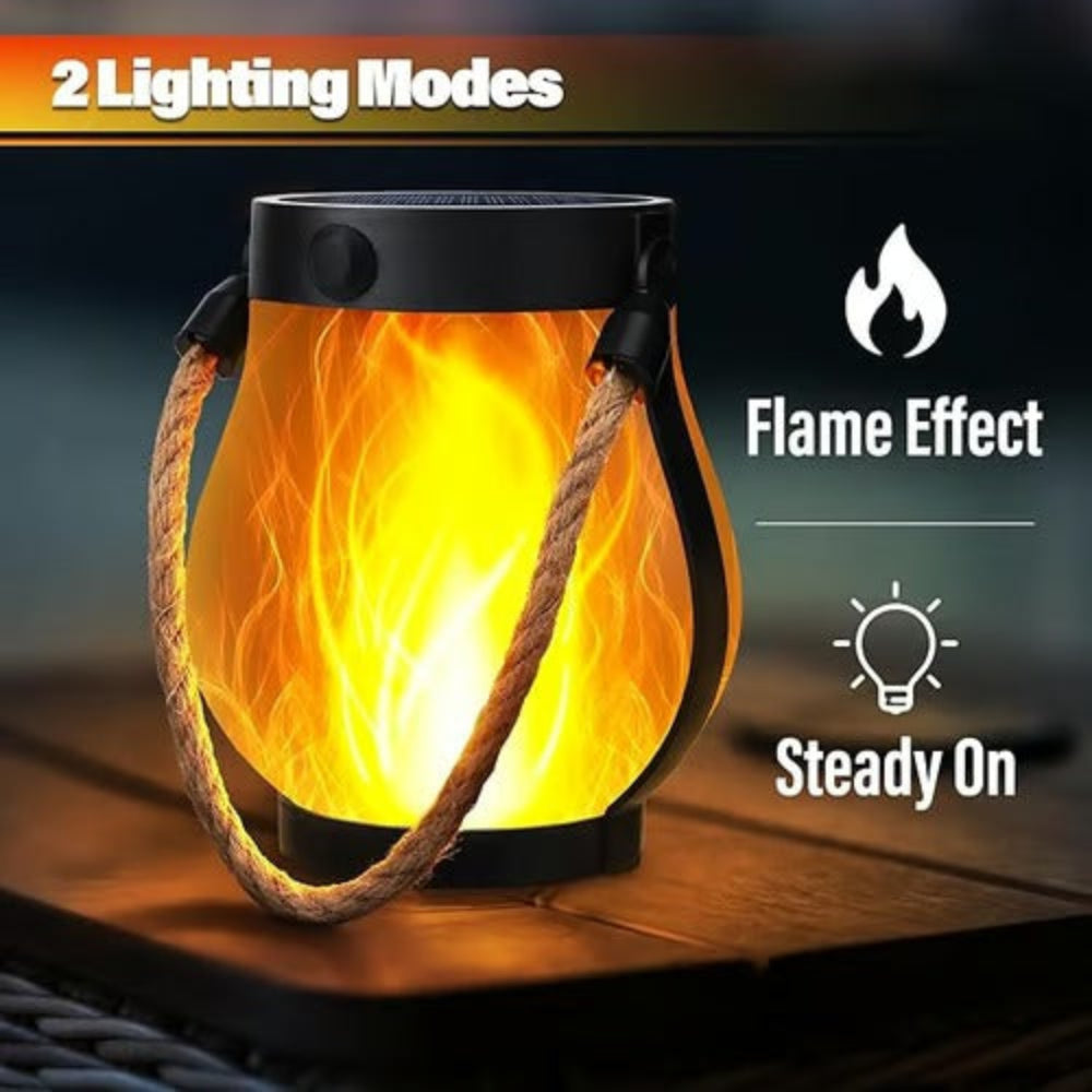 Centerpieces Solar Light Waterproof Lantern Flickering Garden Lamp