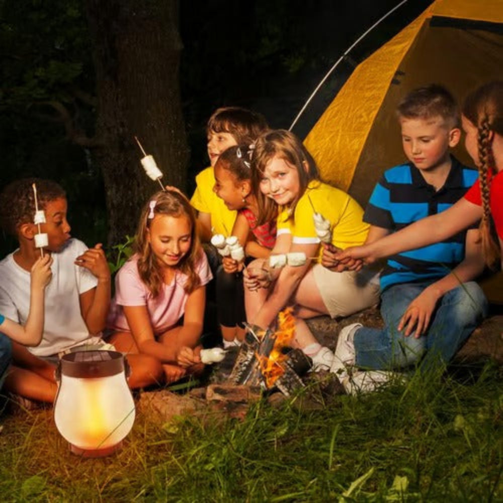 Centerpieces Solar Light Waterproof Lantern Flickering Garden Lamp