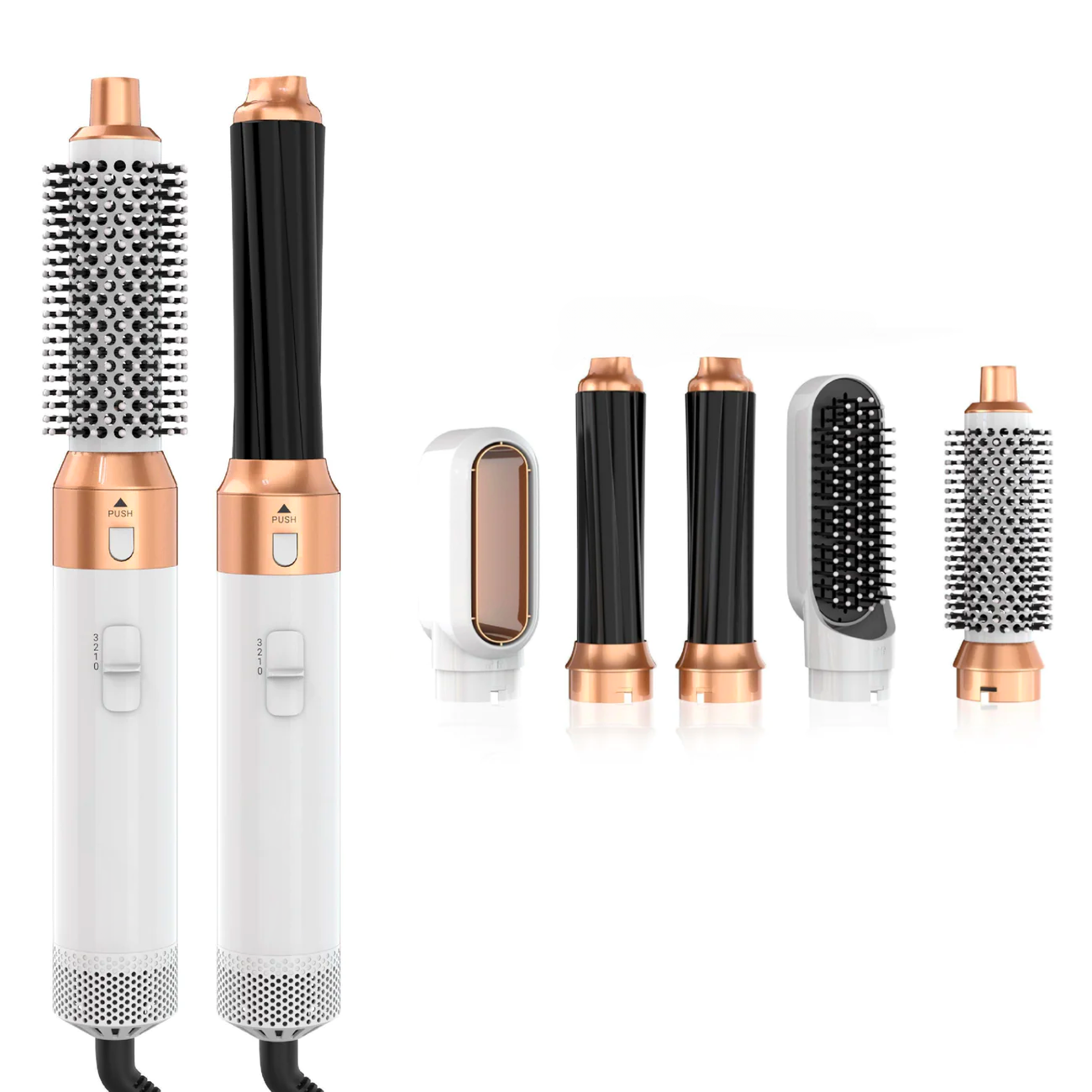 Avichic 5-in-1 Hair Styler - Salon Styles At Home, Protected Heat