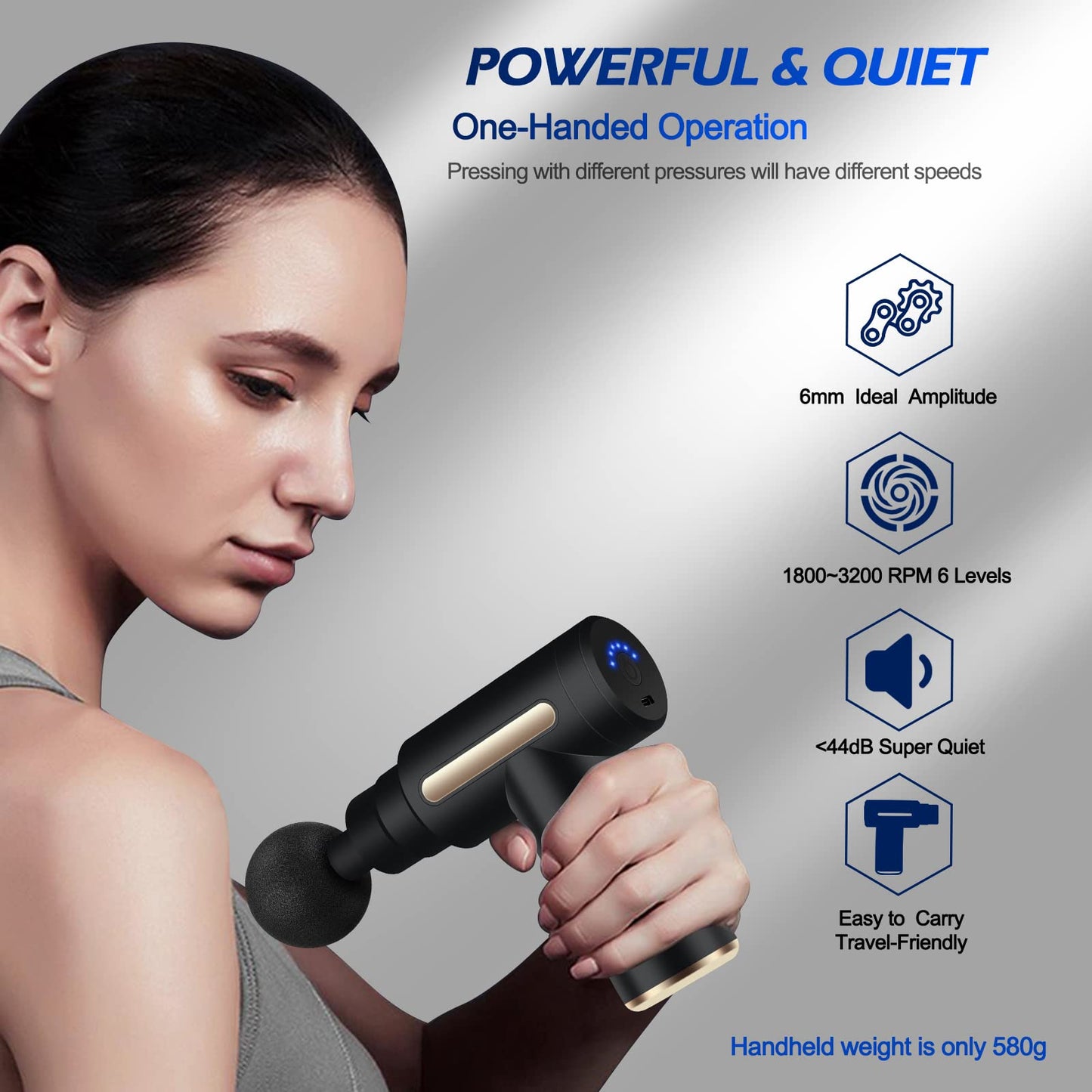 Massage Gun – Deep Tissue Recovery for Muscle Pain