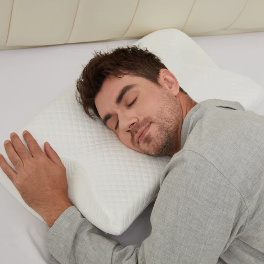 Memory Foam Anti Snore Pillow Neck Head Support
