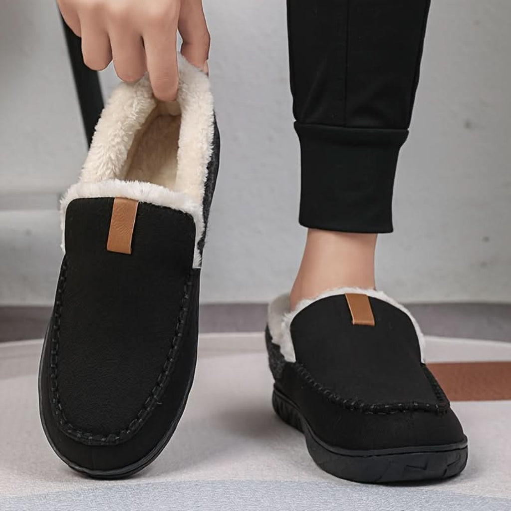 Men Slippers Indoor Loafer House Footwear