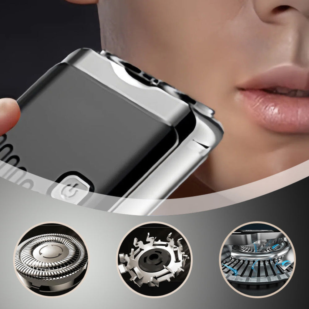 Men's Electric Shaver Mini Rechargeable Portable