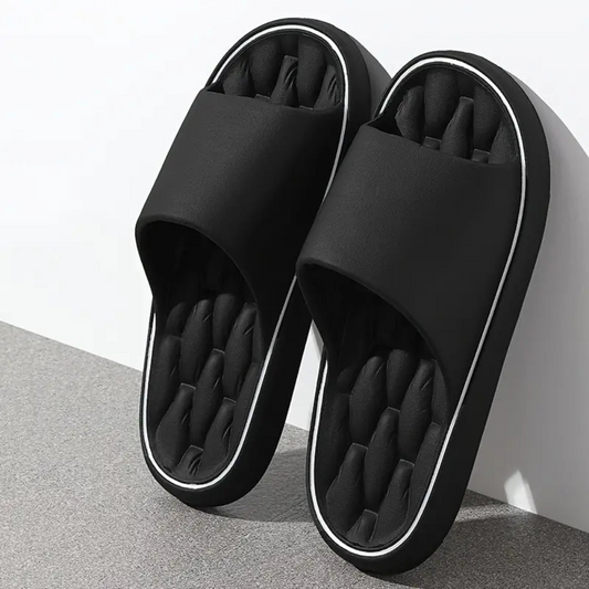 Mens Shower Slides Open Toe Slip On Sandals Indoor Outdoor