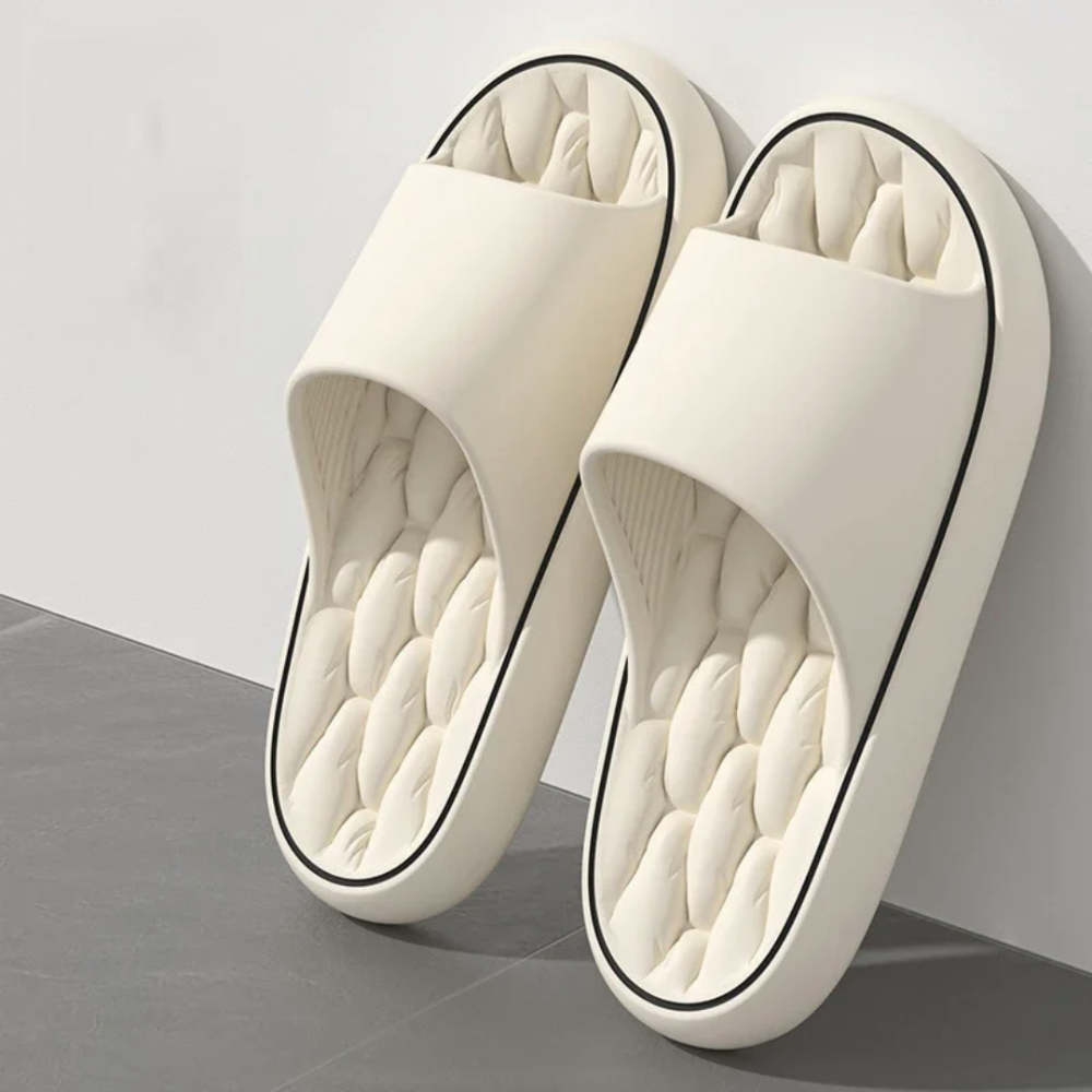 Mens Shower Slides Open Toe Slip On Sandals Indoor Outdoor