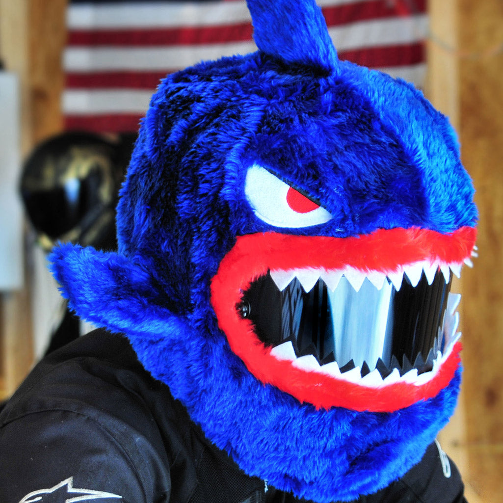 Motorcycle helmet cover - shark