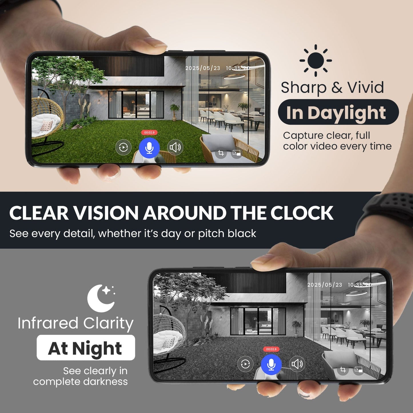 Avichic™ – Smart Wireless Video Doorbell with AI Motion Detection & Two-Way Audio for Home Security