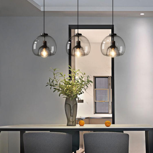 Hand-blown glass Ceiling light