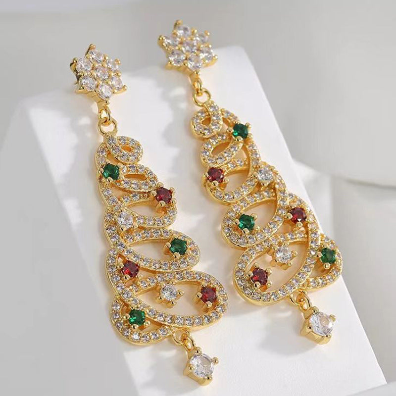 Christmas Tree Earrings