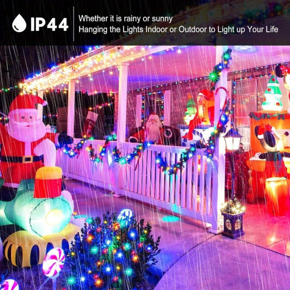 Outdoor Christmas Light USB Fairy String Reel Decoration