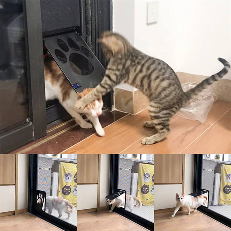 Magnetic Dog Cat Flap Door for Screen Door