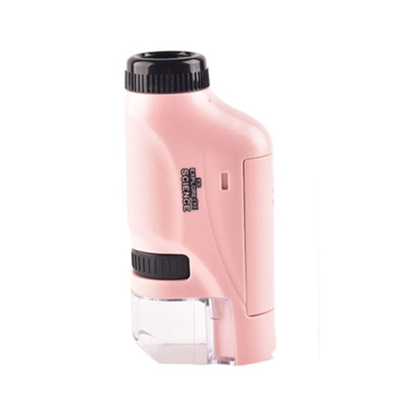 Educational Science Toy for Kids with Pocket Microscope