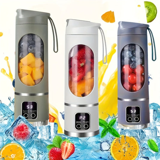 Portable Blender USB Rechargeable Mini Smoothie Juicer