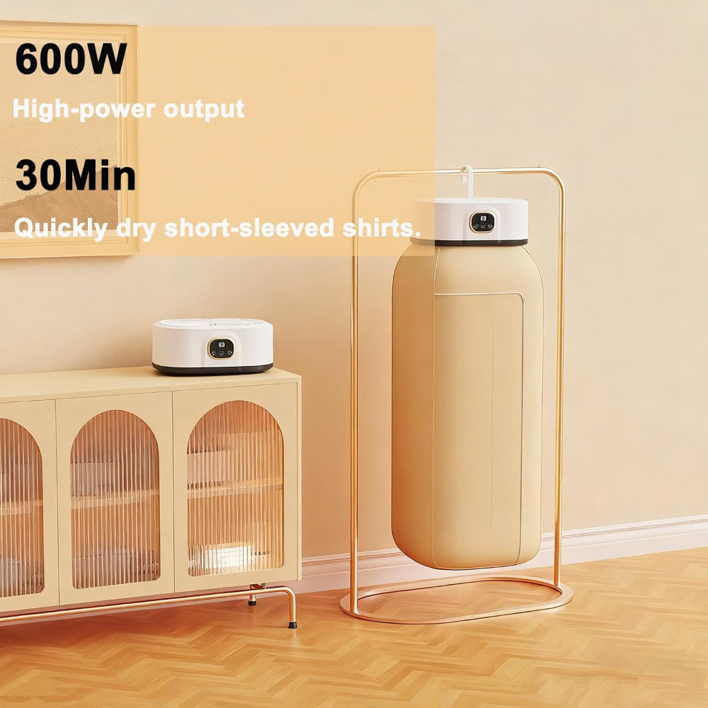 Portable Compact Clothes Dryer Electric Foldable Machine